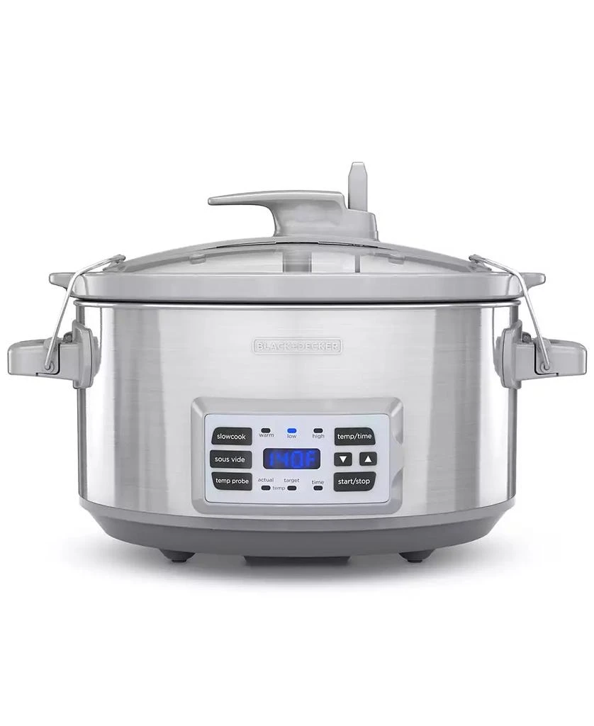 Black & Decker 7-Quart Digital Temperature Probe Slow Cooker 2