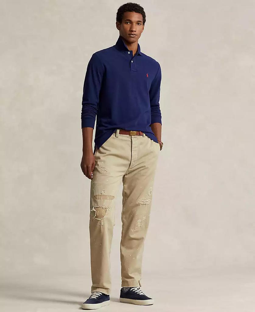 Ralph Lauren Men's Classic Fit Long Sleeve Mesh Polo