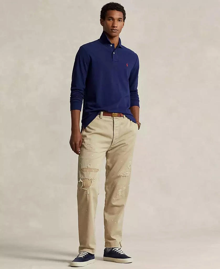 Ralph Lauren Men's Classic Fit Long Sleeve Mesh Polo 2