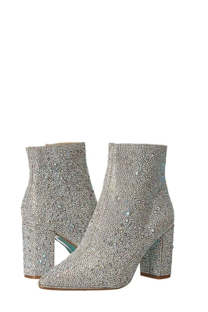 Betsey Johnson Cady Ankle Boot In Rhinestones 1