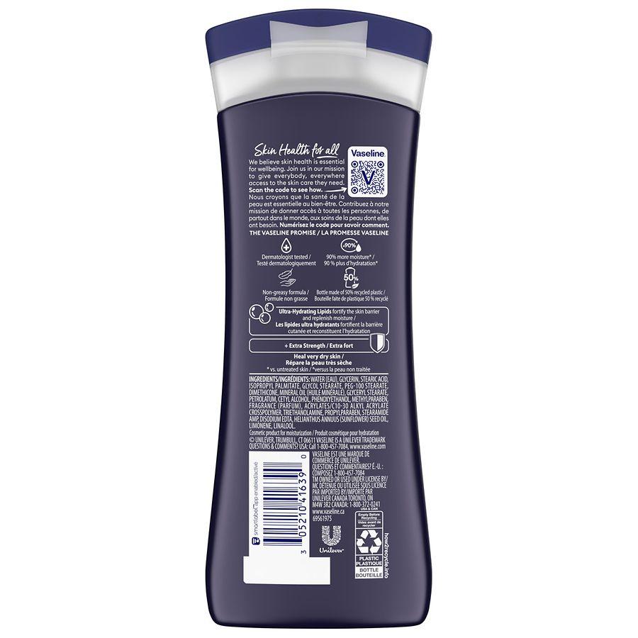 Vaseline Extra Strength 3-in-1 Face, Hands & Body Lotion Extra Strength