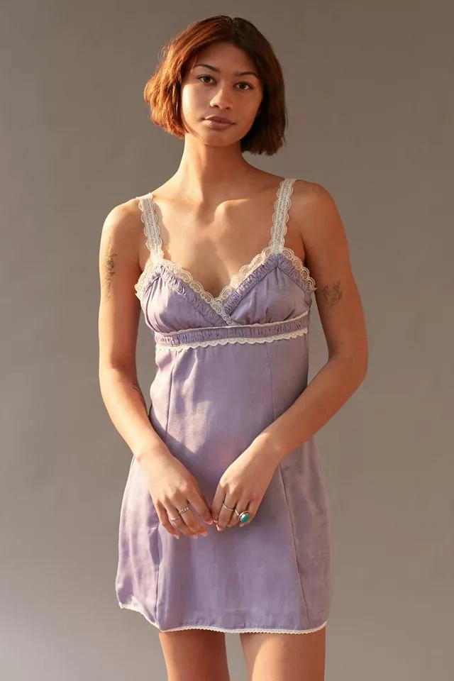 Urban Outfitters UO Ginny Lace Trim Slip Dress 3