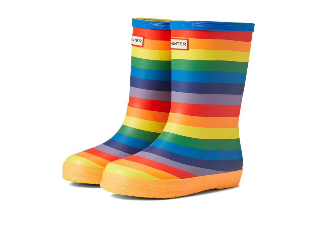 Hunter Original First Classic Rainbow Print Wellington Boots (Toddler/Little Kid)