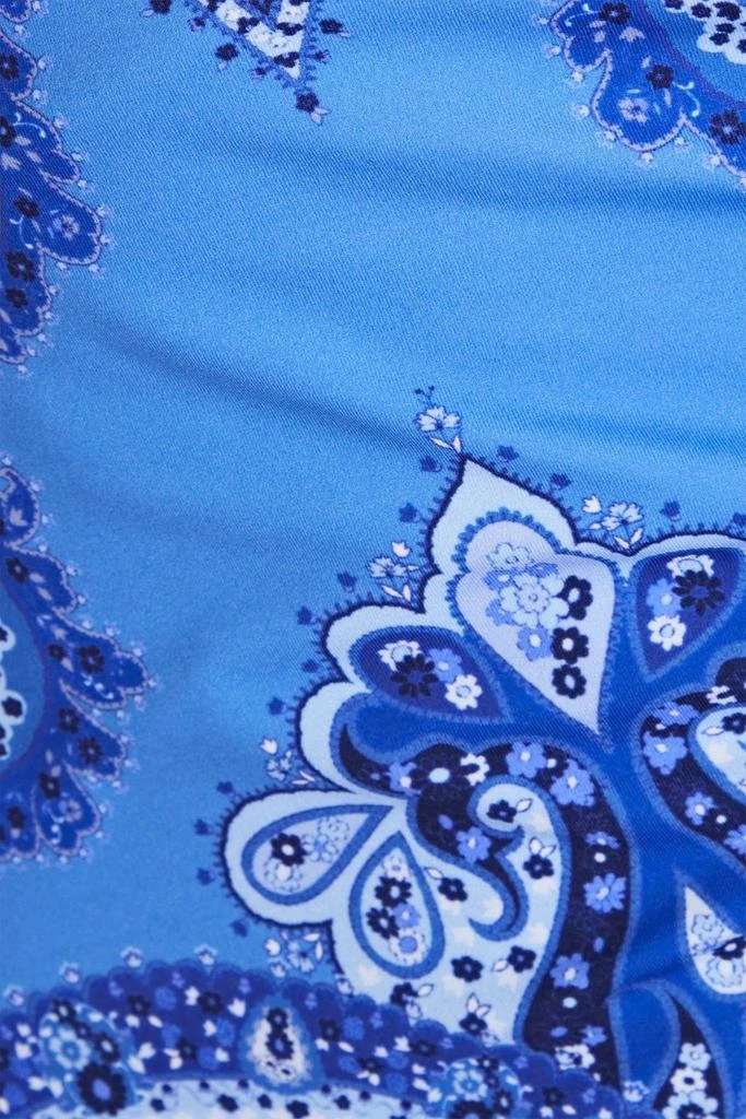 Zimmermann Wrap-effect paisley-print swimsuit 4