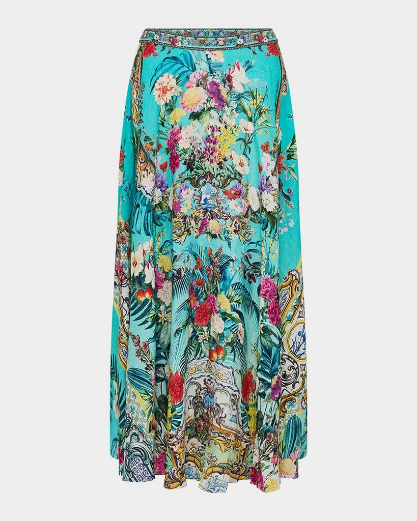 Camilla Gardens of Queluz Maxi Circle Skirt 1