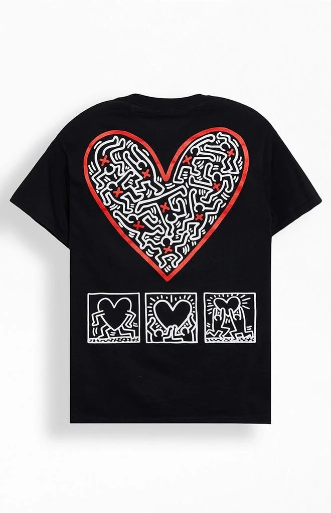 null Keith Haring Big Heart T-Shirt 1