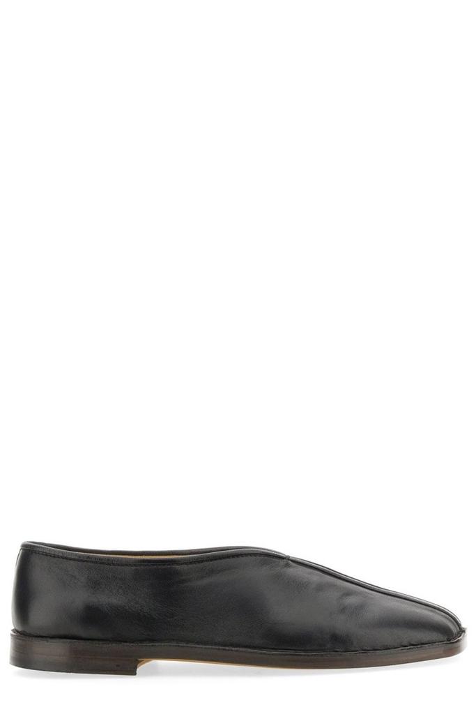 Lemaire Lemaire Square Toe Slip-On Loafers