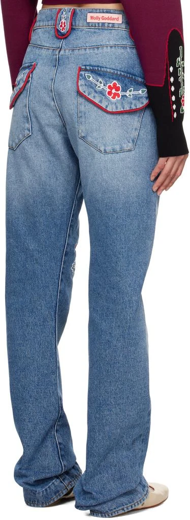Molly Goddard Blue Cora Jeans 3