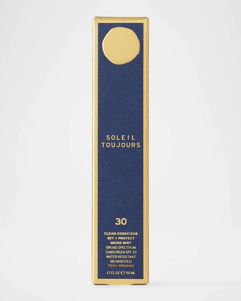 SOLEIL TOUJOURS Clean Conscious Set and Protect Micro Mist SPF 30, 1.7 oz. 8