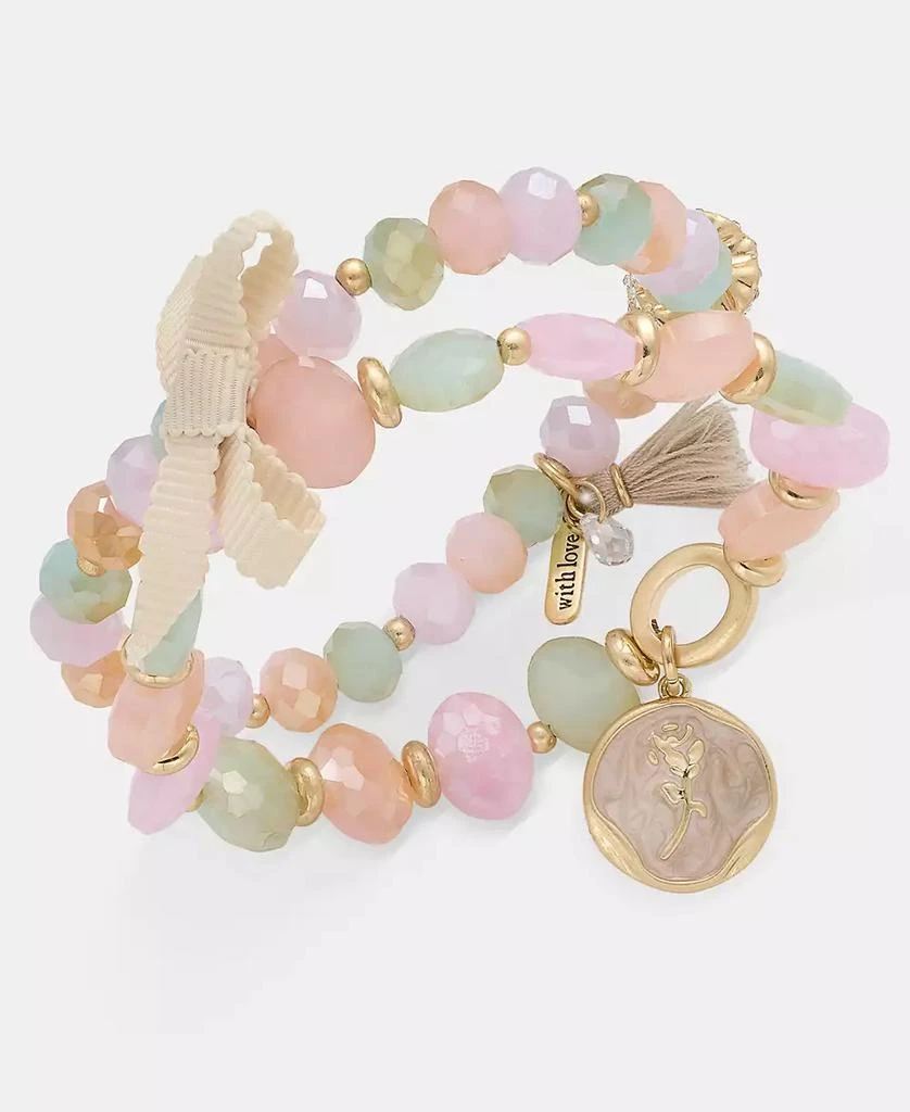 Lonna
Lilly Gold-Tone Multi Bead Stretch Bracelet 3