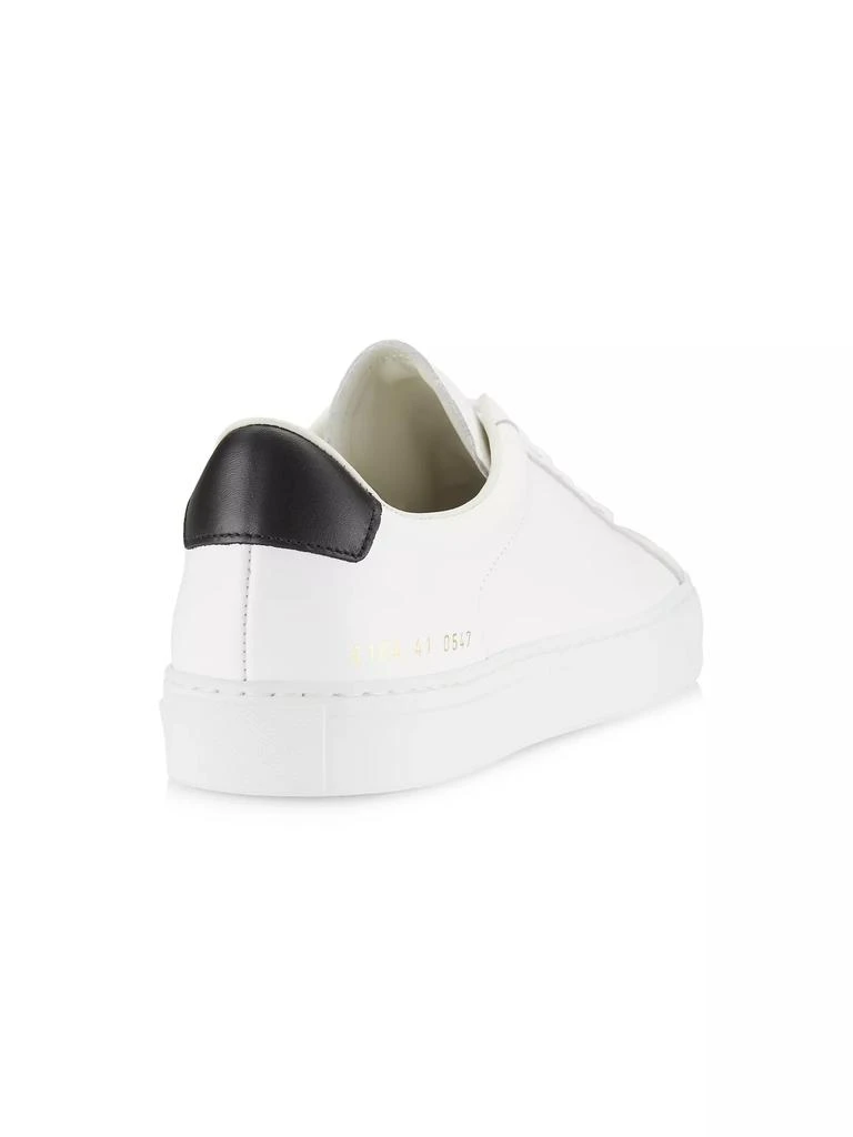 Common Projects Retro Low Leather Sneakers 3