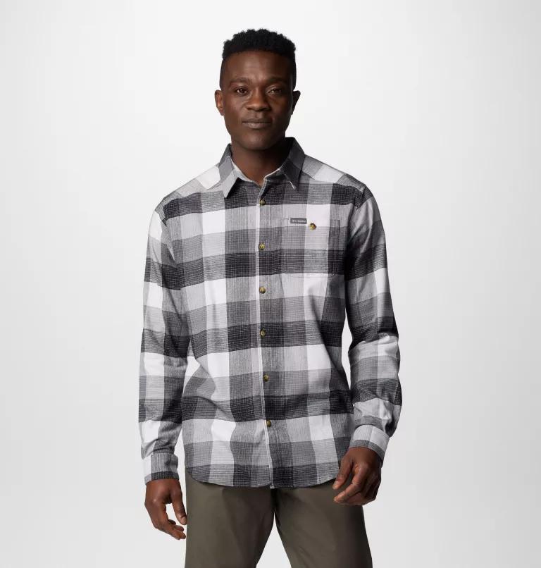 Columbia Columbia Men's Cornell Woods  Flannel Long Sleeve Shirt - Tall-