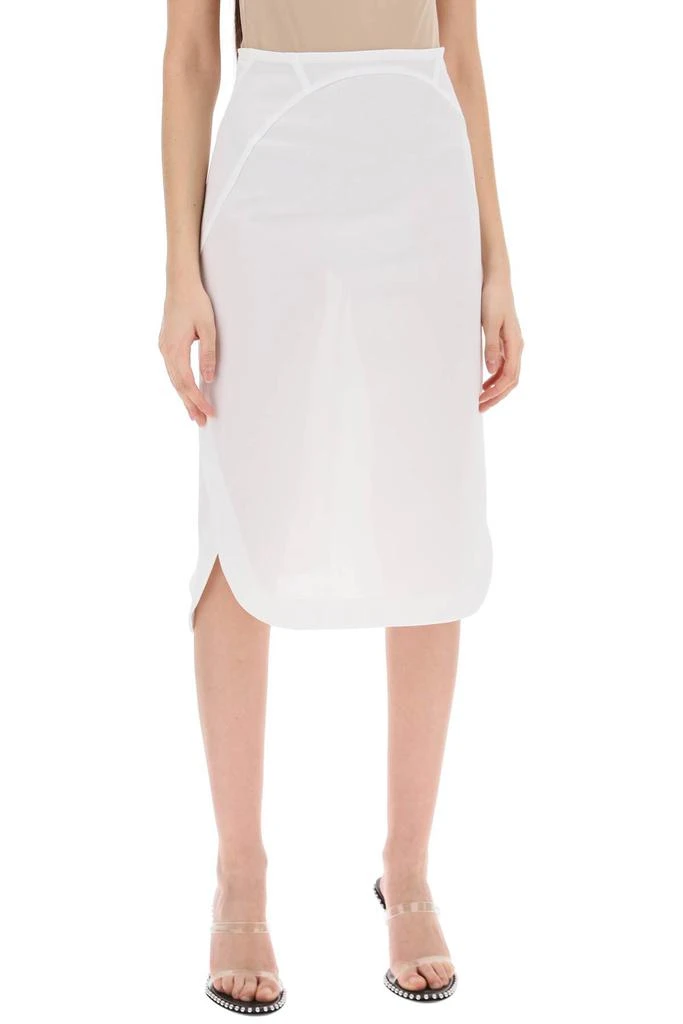 ALAIA "mermaid style heavy mesh skirt" 2