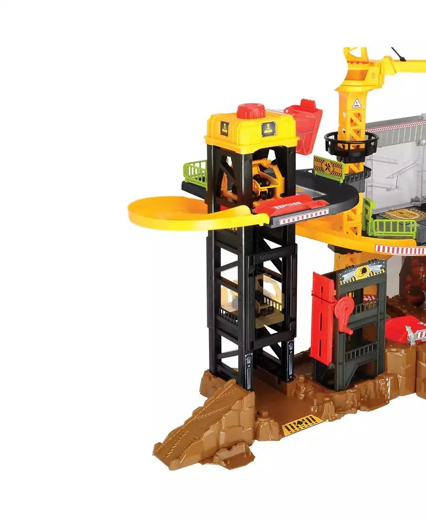 Dickie Toys HK Ltd Dickie Toys Construction Playset with 4 Die-Cast Cars 6