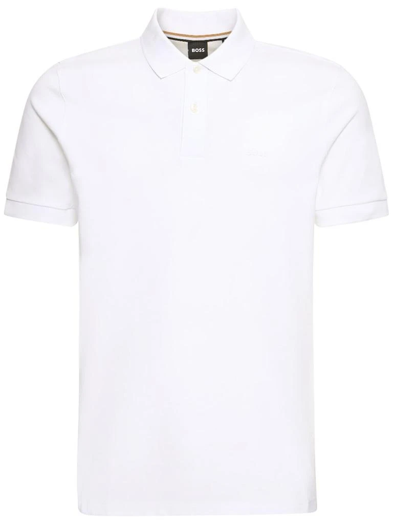 Hugo Boss Pallas Logo Cotton Polo 1