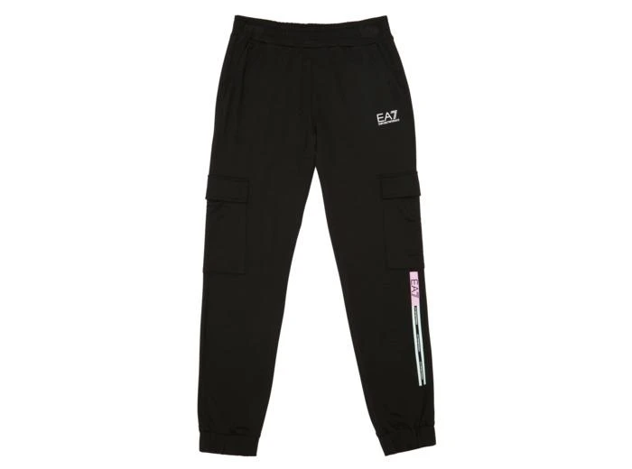 EA7 Pantalon noir 1
