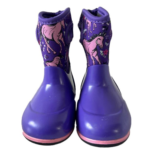 Bogs Girls Purple Unicorns Boots