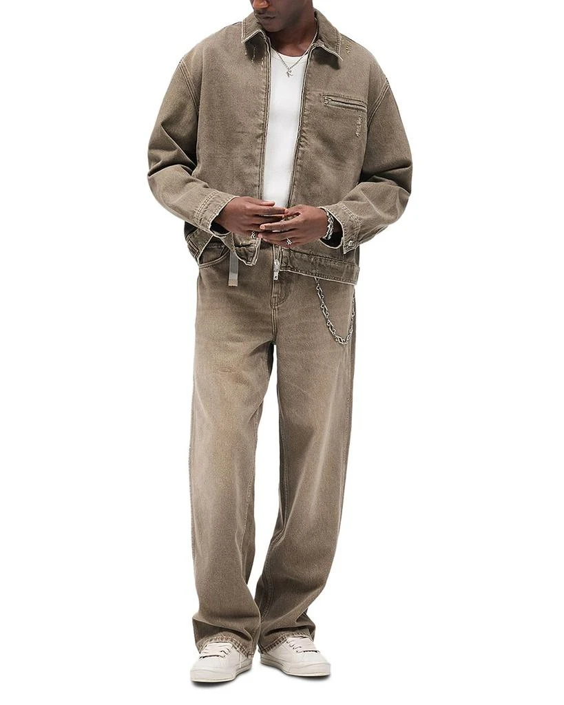 Represent Collared Denim Jacket 2