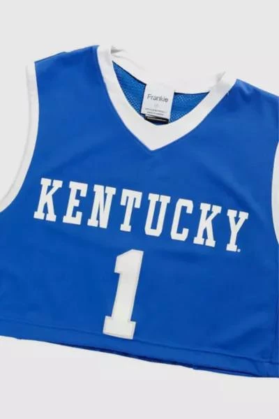 Frankie Collective Rework Crop Kentucky Wildcats NCAA Jersey 2