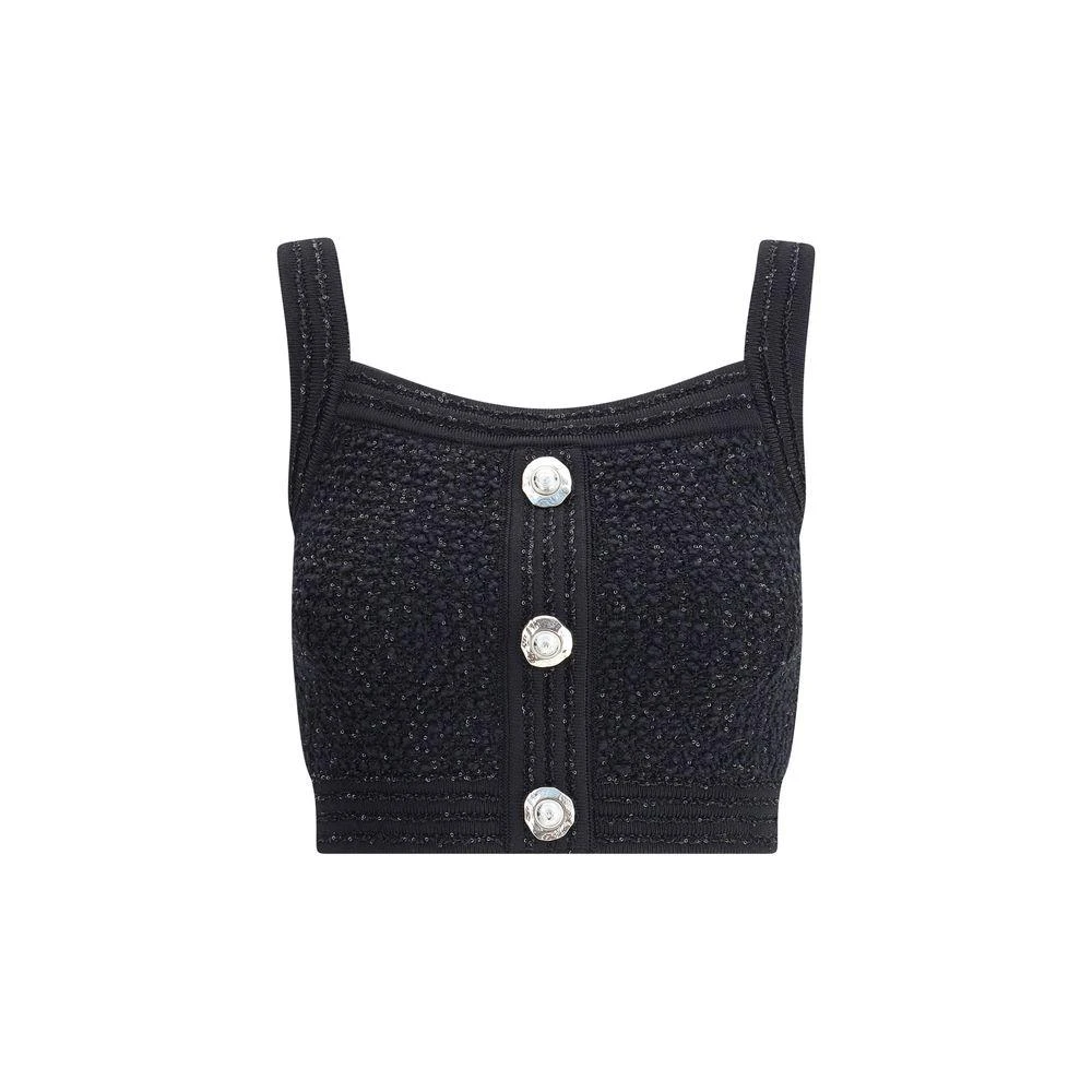 Balmain Tweed crop Women's Top 1