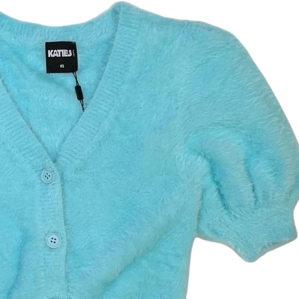 Katie J NYC Katie J Nyc - Junior Mara Puff Short Sleeve Cardigan 2