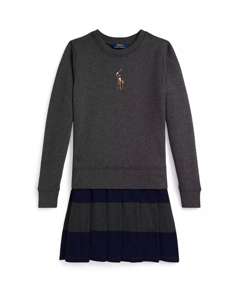 Ralph Lauren Girls
7-16 Big Pony Fleece Dress 4