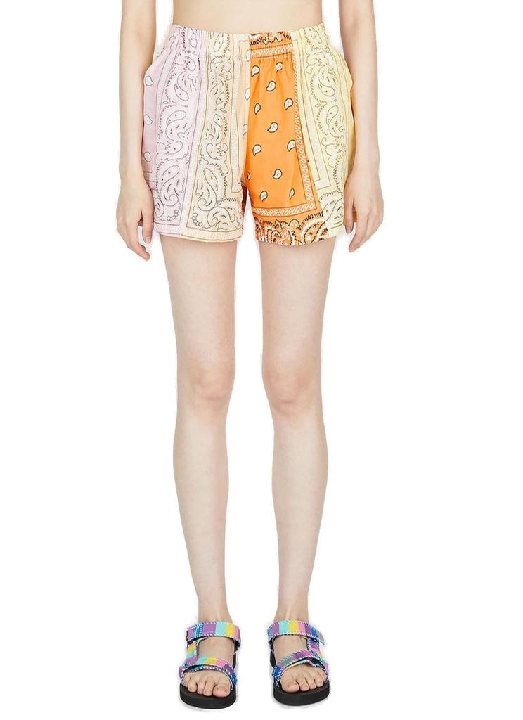 Arizona Love Arizona Love Paisley Printed Panelled Shorts