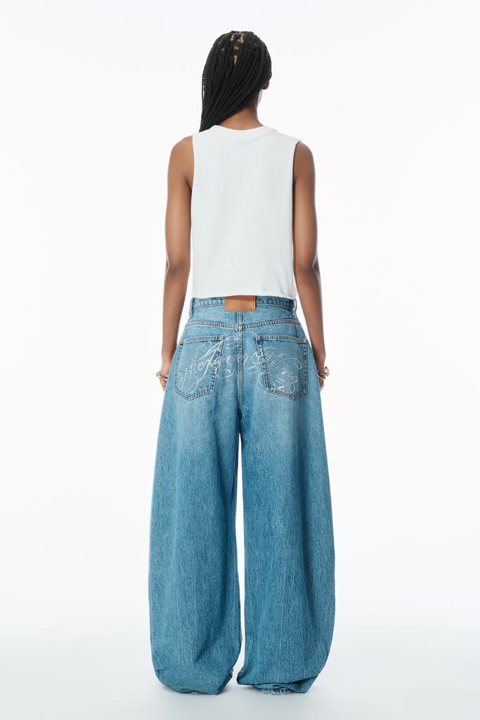 Alexander Wang Logo Muscle Tank