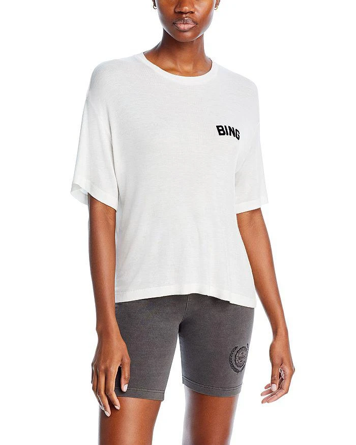 ANINE BING Annie Bing Louis Hollywood Graphic Tee 1