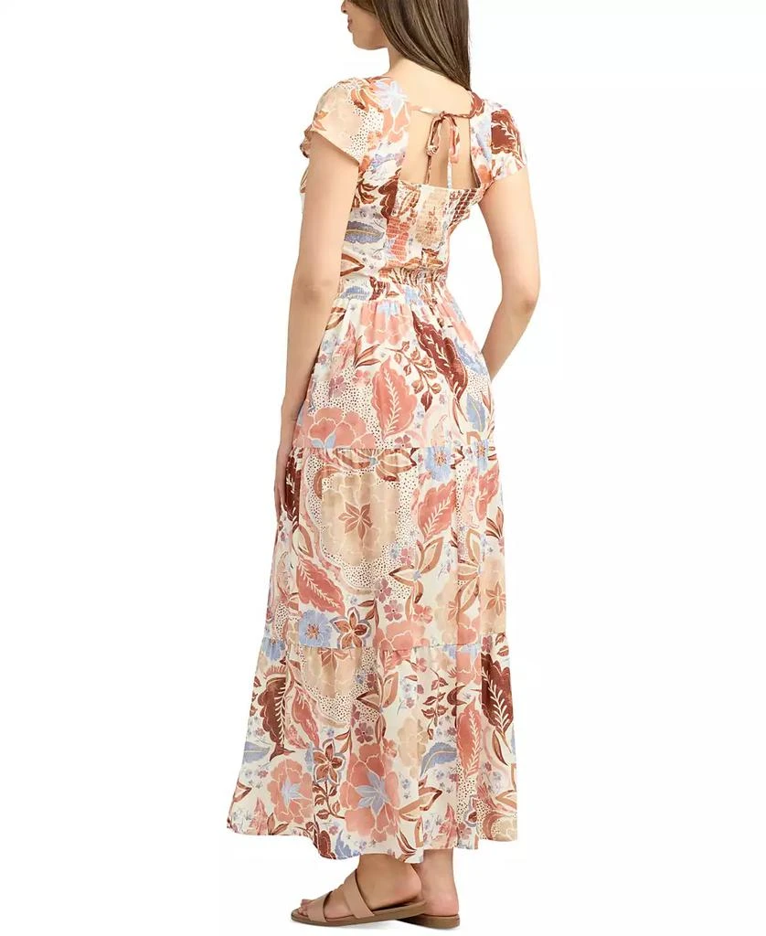 BCX Juniors' Sweetheart-Neck Cap-Sleeve Top 2