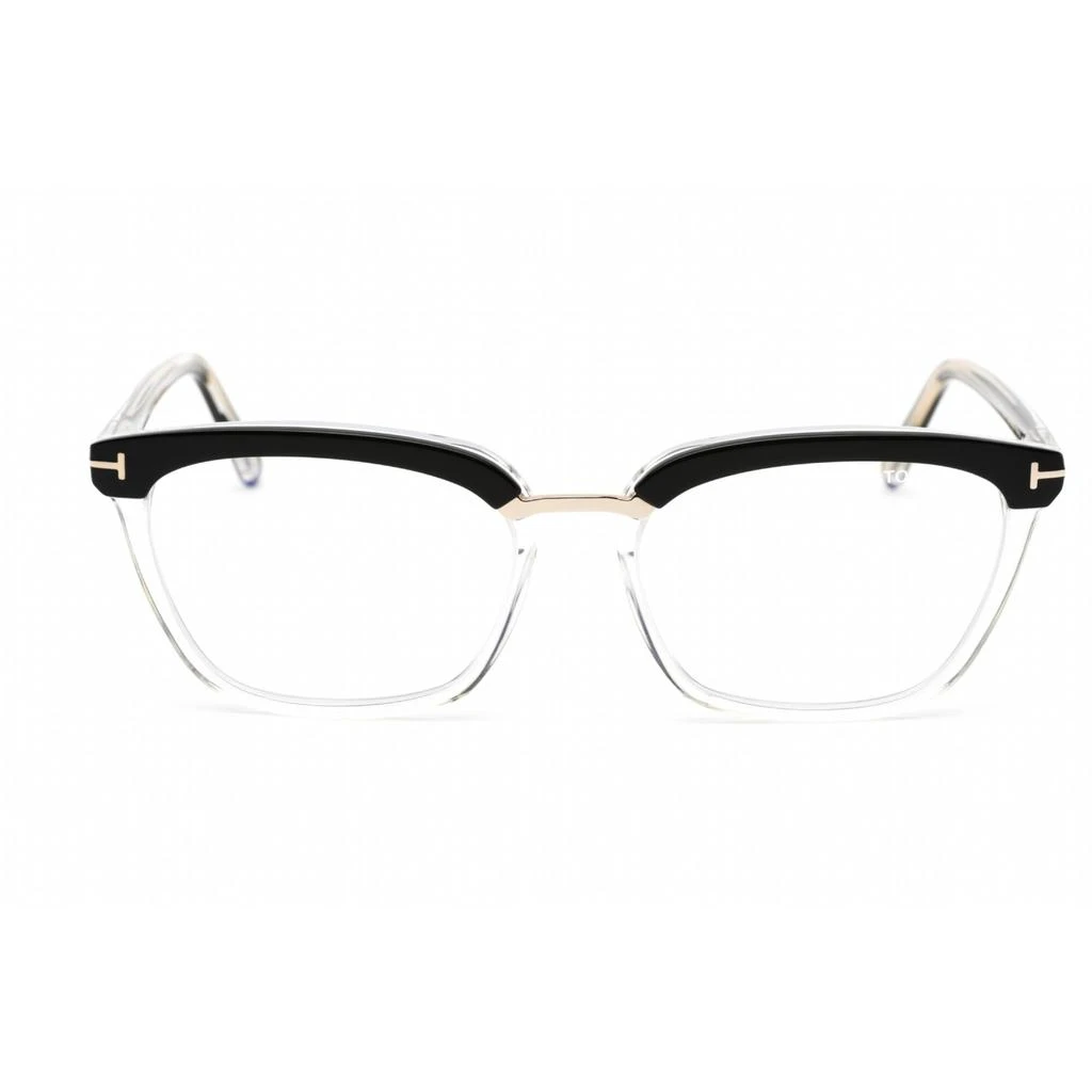 Tom Ford Tom Ford Women's Eyeglasses - Shiny Black Plastic Square Shape Frame | FT5550-B 005 2