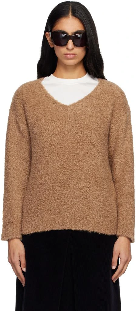 Max Mara Tan Pantera Sweater 1