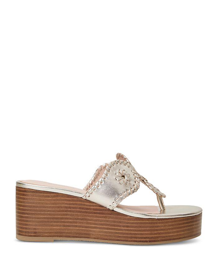Jack Rogers Women's Kimberly Mid Wedge Platform Sandals