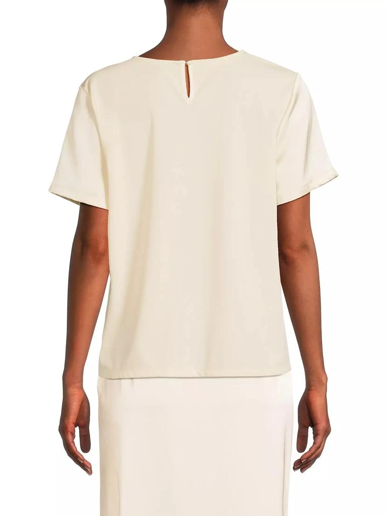 Weekend Max Mara Gilbert Satin Crewneck Top 5