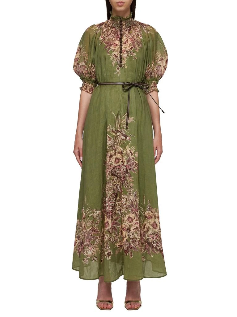 Zimmermann ZIMMERMANN | Ottie print ramie maxi dress | Women | 1 2