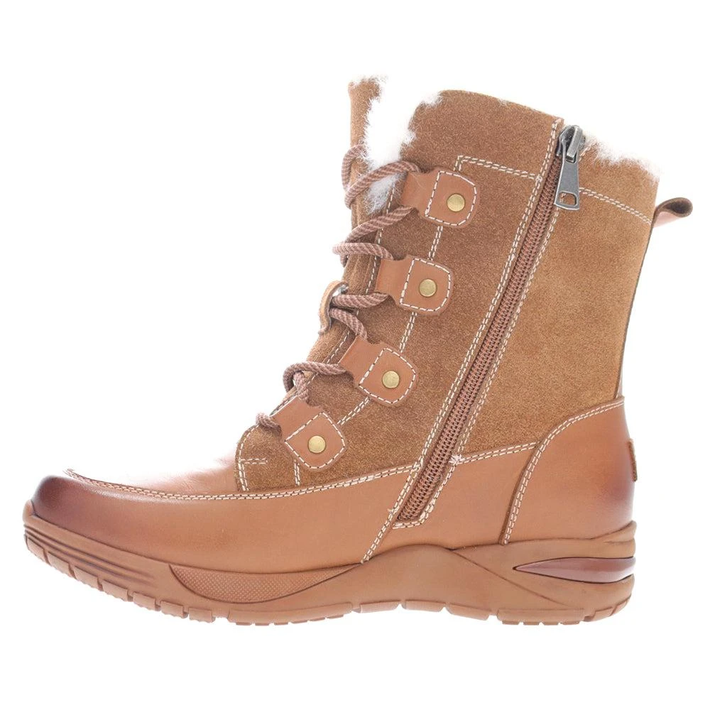 Propet Dulcie Round Toe Lace Up Zippered Boots 3