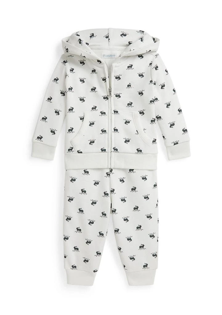 Ralph Lauren Baby Boys Elk Fleece Full-Zip Hoodie 
Pant Set 1