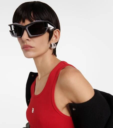 Givenchy Giv Cut embellished cat-eye sunglasses 5