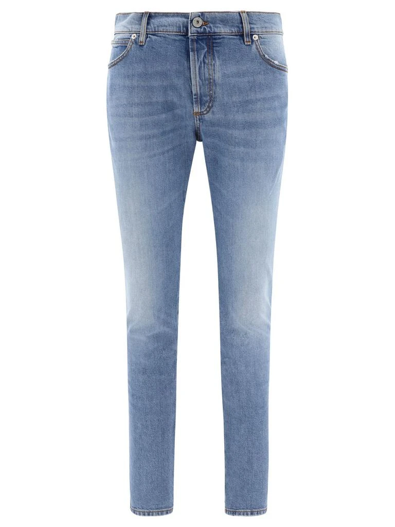 Balmain Balmain High-Waist Slim-Fit Jeans 1