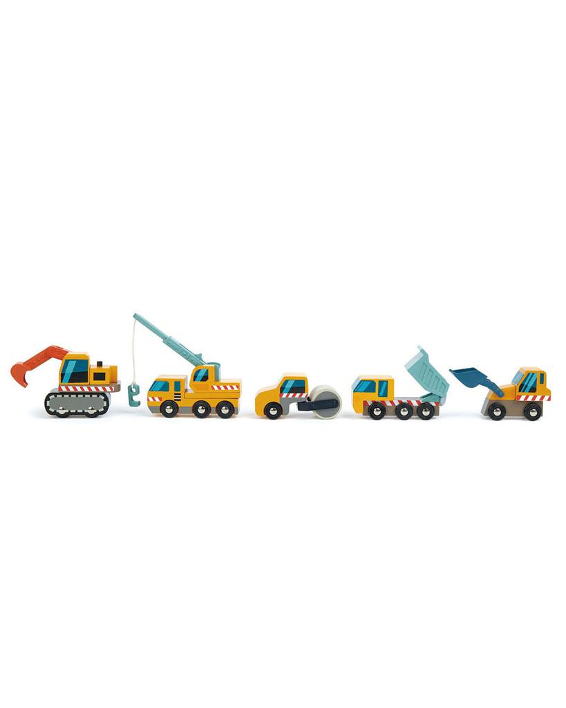 Tender Leaf Toys Construction Site Play Set