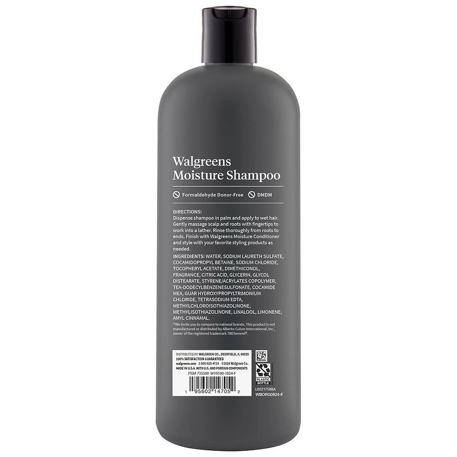 Walgreens Moisture Shampoo 2