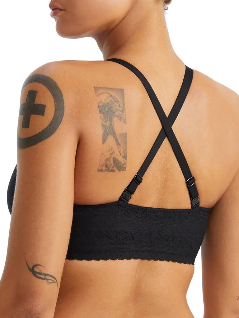 Bare Women
s The Wire-Free Front Close Bra with Lace 2