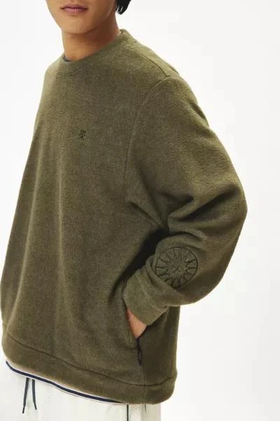 Roark Roark JT Polar Fleece Crew Neck Sweatshirt 1