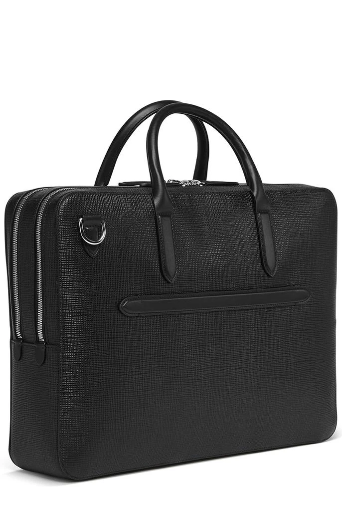 SMYTHSON Lightweight large briefcase in panama 3