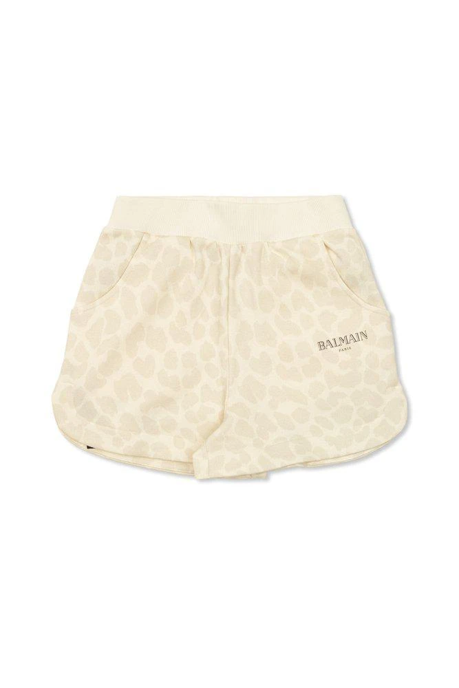 Balmain Balmain Kids All-Over Printed Shorts