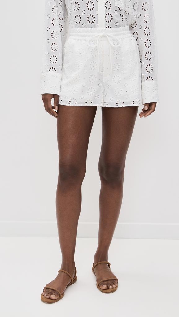Le Superbe Eyelet Anglais Boxer Shorts