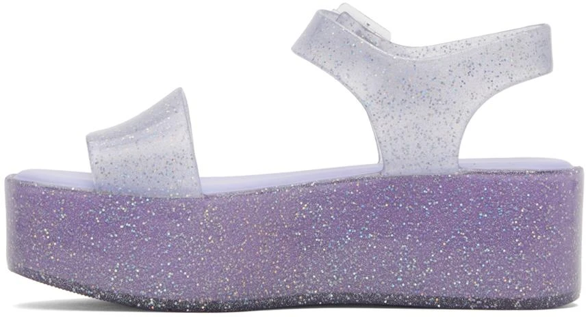 Melissa Blue Mar Platform Sandals 3