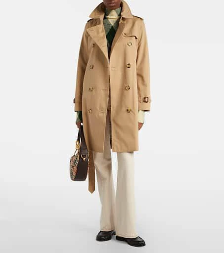 Burberry Cotton gabardine trench coat 2
