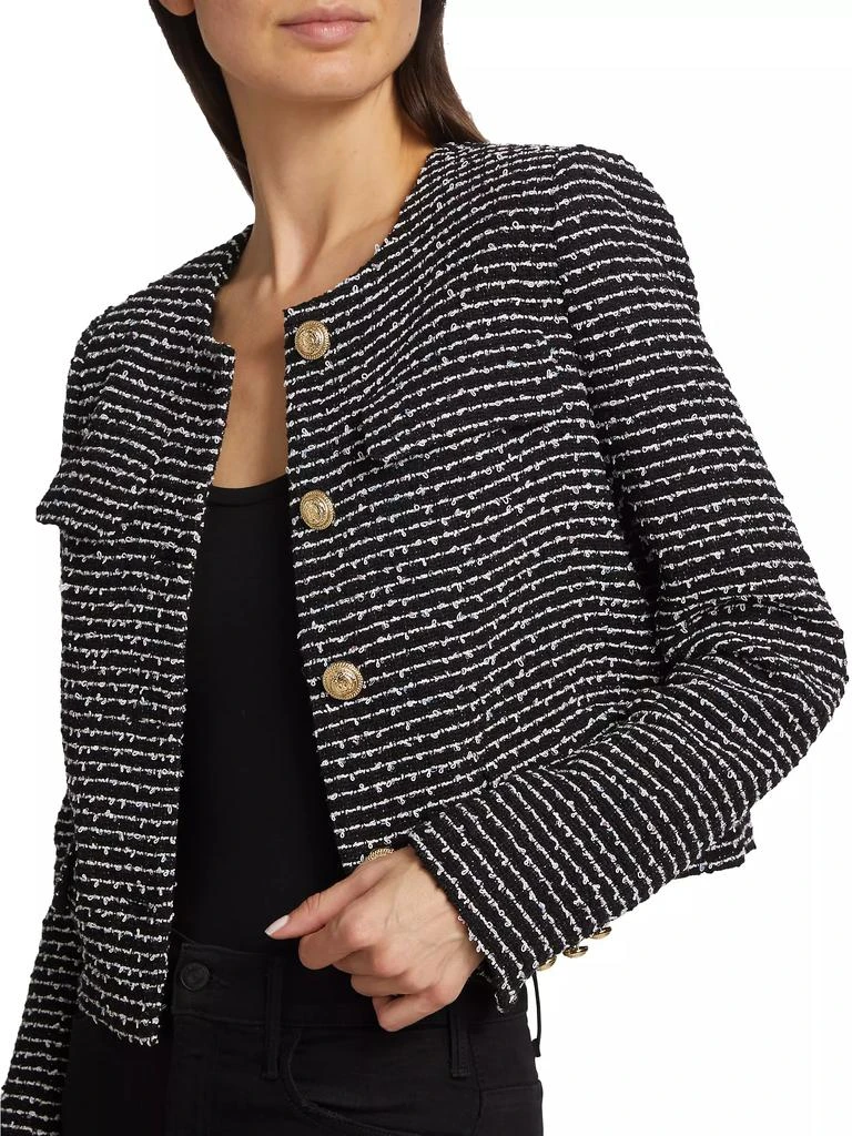 Cami NYC Rula Crewneck Tweed​ Jacket 6