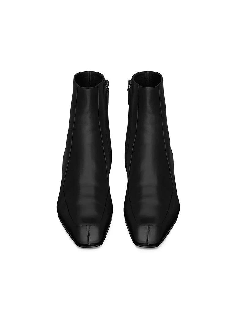 Yves Saint Laurent Augustin Boots in Smooth Leather 4